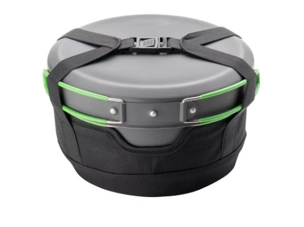 Optimus 8020677, Grytesett, Aluminium, Plast, Silikon, 3,2 l, Flerfarget, Grønn, Silikon