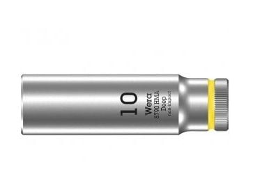 Wera-hylsyavain, syvä, 1/4" - 10 mm