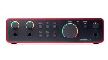Focusrite Scarlett 2i2 4th Gen lydkort USB-C