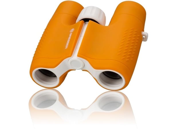 Bresser Optics 8810630GCK000, Takprisma, 6x, 2,1 cm, Orange, Vit, 168 g