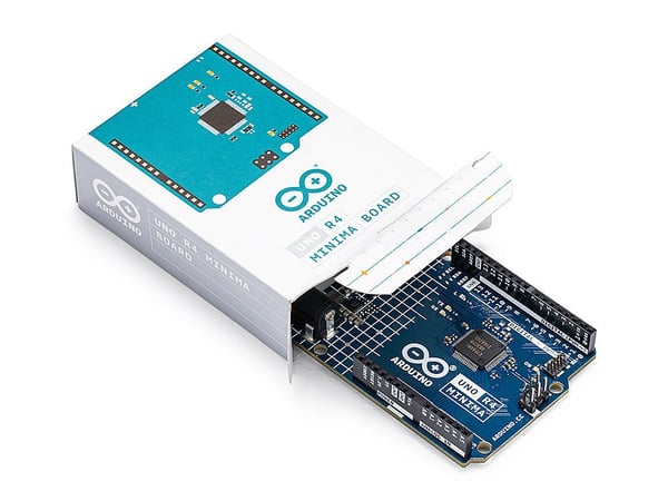 Arduino UNO R4 Minima, 48 MHz, ATmega328, 16 MHz, 0,032 MB, 0,256 MB, Arduino
