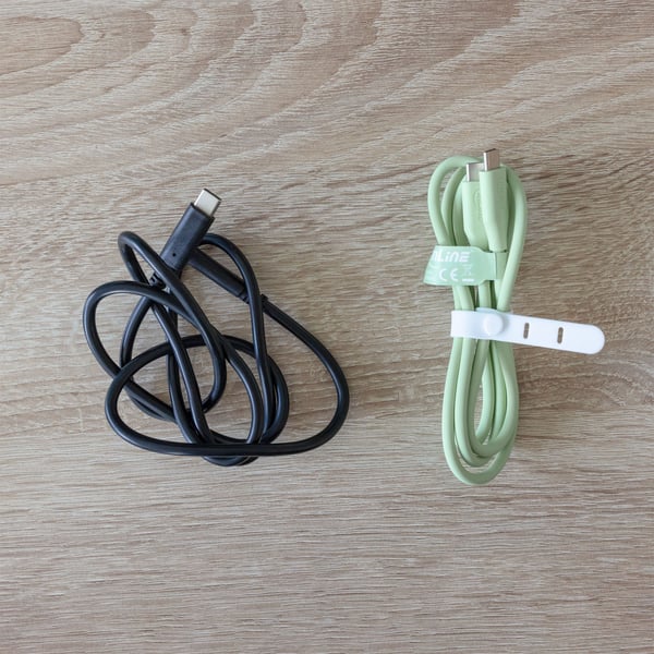 InLine 35895G, 0,5 m, USB C, USB C, USB 2.0, 0,48 Gbit/s, Grön
