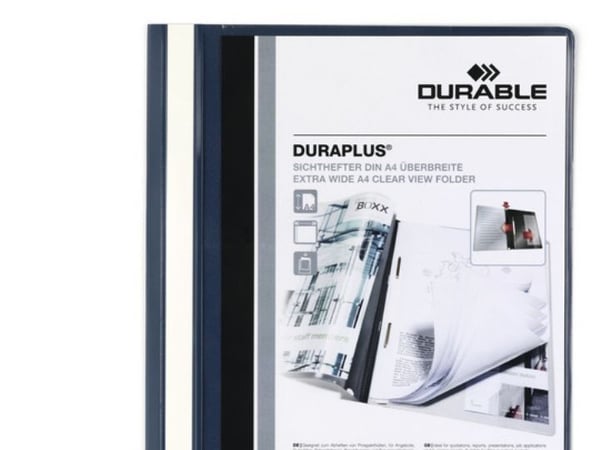 Kestävä DURAPLUS, Blå, A4