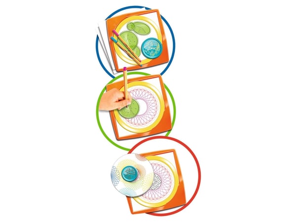 Ravensburger 29774, Lasten spirograph-piirtotyökalu, 6 vuosi/vuosia, Muovi, Monivärinen