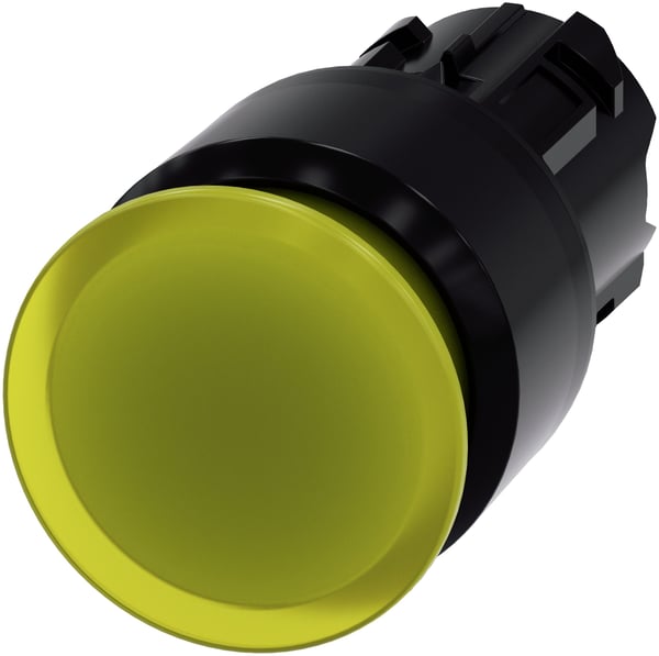 Siemens 3SU1001-1AA30-0AA0 Tryckknapp (Ø x H) 30 mm x 30 mm IP66, IP67, IP69/IP69K 1 st
