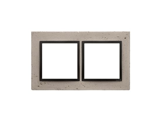Kontakt-Simon DRN2/93, Antracit, Plast, 1 styck, 123 mm, 210 mm, 40 mm