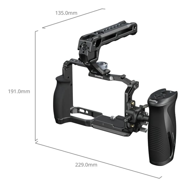 SmallRig 5468, 135 mm, 191,7 mm, 229 mm, 613 g, 15,8 mm, 86 mm