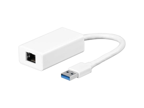 Goobay 95442, USB Type-A, RJ-45, Hankoppling, Vit, Windows 10, Windows 2000, Windows 7, Windows 8, Windows Vista, Windows XP, 1 styck