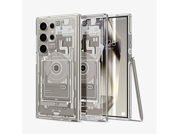 Dėklas Spigen Ultra Hybrid Sam S24 Ultra S928 Zero One Natural Titanium ACS07653