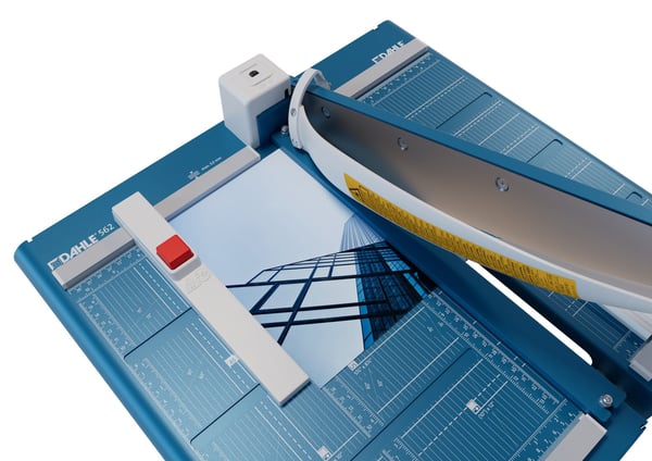 Dahle 562, 3,5 mm, 35 ark, 36 cm, Automatisk klemme, Stål, A4