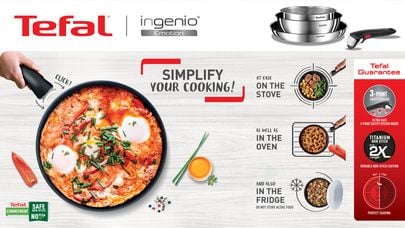 Tefal Ingenio Emotion grytset 10 st. L897AS74