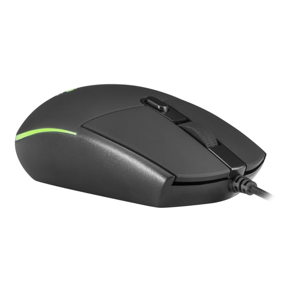 Mars Gaming MMG, Oikeakätinen, Optinen, USB A-tyyppi, 3200 DPI, Musta