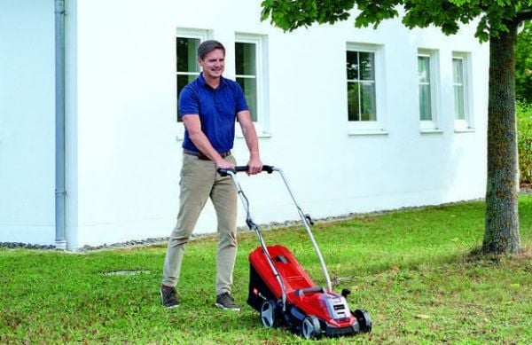Einhell GE-CM 18/33 Li (1x4,0Ah), Gressklipper som man spaserer bak, 200 m², 33 cm, 2,5 cm, 6,5 cm, 200 m²