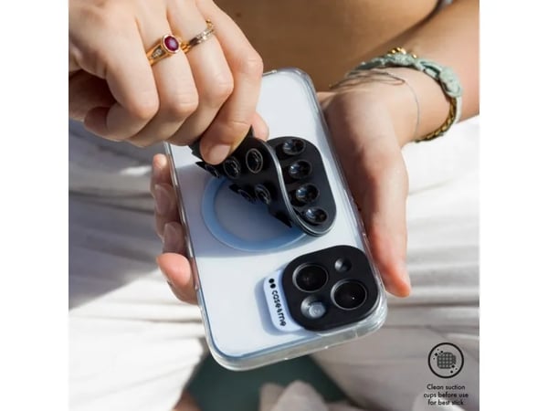 SBS CMSILSUCTION4, Mobiltelefon / smartphone, Passiv hållare, Universal, Svart