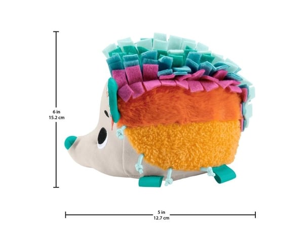 Fisher-Price Cuddle ‘n Snuggle Hedgehog -pehmolelu, vauvojen aistilelu, josta kuuluu heliseviä ja rapisevia ääniä, Lelueläimet, 0,25 vuosi/vuosia, ...