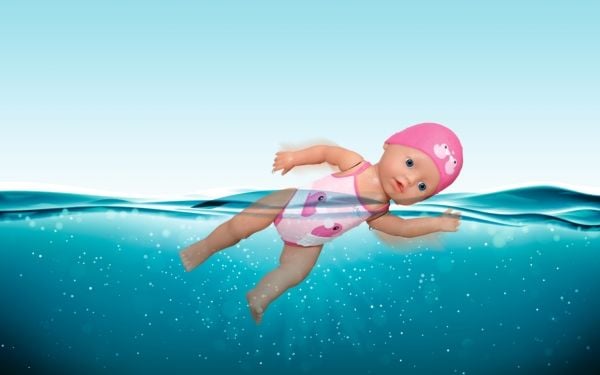 BABY born My First Swim Girl 30cm, Vauvanukke, Naaras, 1 vuosi/vuosia, Poika/tyttö, 300 mm, 500 g