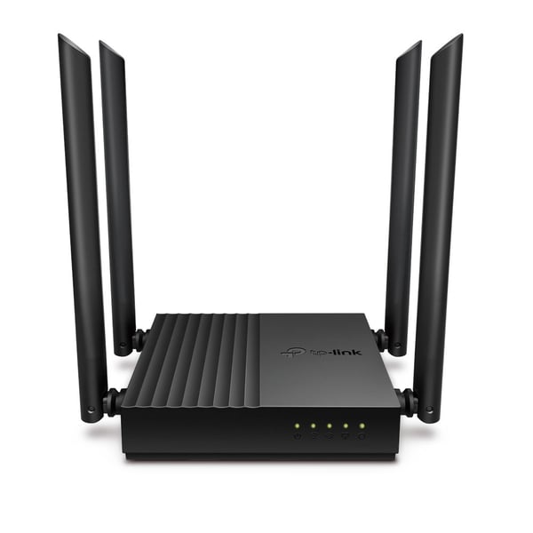 TP-Link ARCHER A64, Wi-Fi 5 (802.11ac), Kaksitaajuus (2,4 GHz/5 GHz), Ethernet LAN, Musta, Pöytäreititin