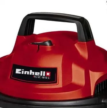 Einhell TC-VC 1815 S, 1250 W, Tynnyri-imuri, Kuiva ja märkä, Pölypussi, 15 L, Suodatus