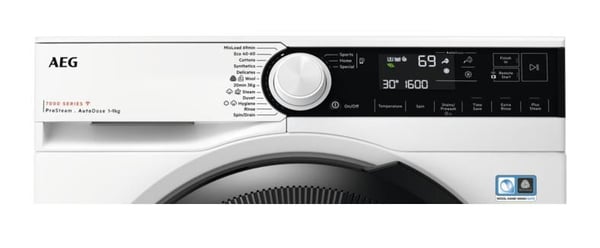 AEG 7000 Series LR734A96Q pyykinpesukone 9 kg 59,7 cm