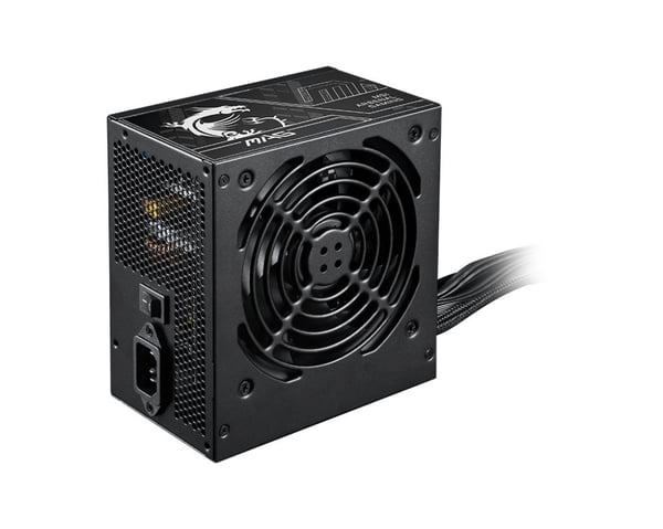 MSI MAG A650BN PCIE5 II - Strømforsyning (intern) - ATX12V 3.1/ EPS12V - 80 PLUS Bronze - AC 100-240 V - 650 watt - aktiv PFC