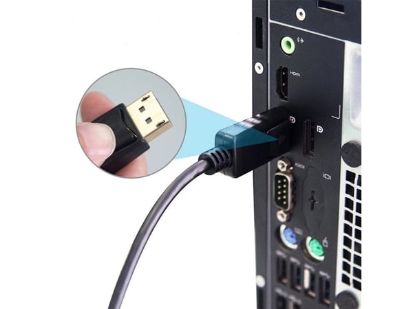 Montis Adapter DisplayPort v1.4 – HDMI v2.0 MT068, 0,2 m, DisplayPort, HDMI, Hankjønn, Hunkjønn, Sort