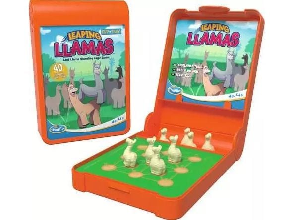 THINK FUN ThinkFun matkapeli Jumping Llamas - hyppivät laamat