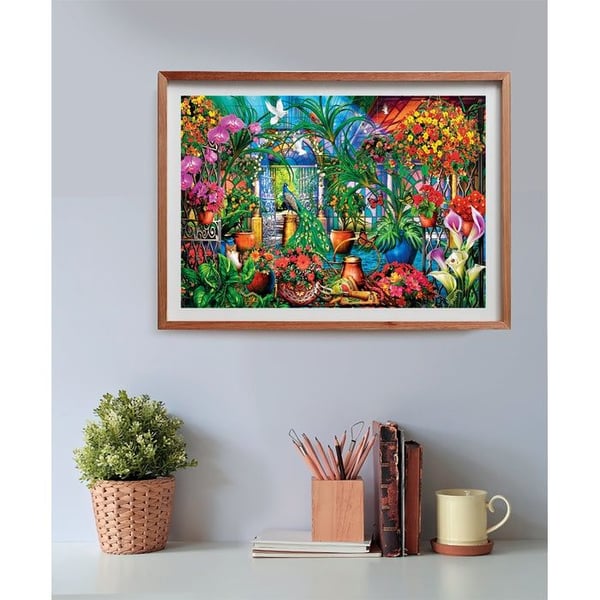 Clementoni Puslespil HQC The Greenhouse Caretakers, 500 brikker