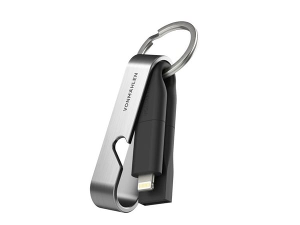 Vonmählen High Six, USB C, USB C, Sort, Rustfritt stål
