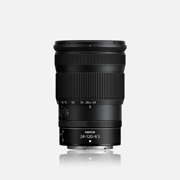 Nikon Z 7II + NIKKOR Z 24-120mm f/4 S, 45,7 MP, 8256 x 5504 piksler, CMOS, 4K Ultra HD, Berøringsskjerm, Sort