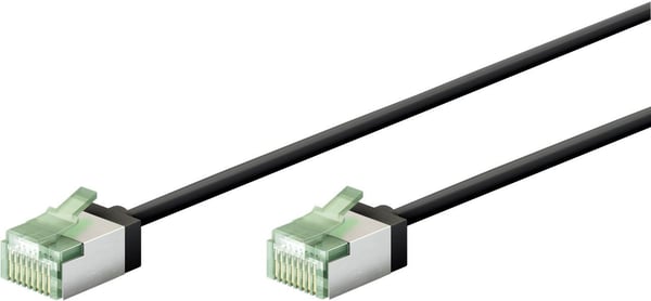Goobay 74352, 0,5 m, Cat8.1, U/FTP (STP), RJ-45, RJ-45, Sort