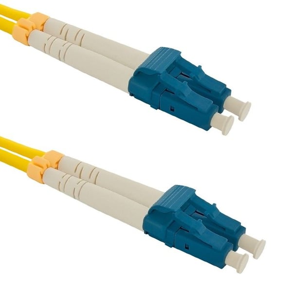 Qoltec - Patch-kabel - LC/UPC enkelläge (hane) till LC/UPC enkelläge (hane) - 3 m - fiberoptisk - duplex - 9 / 125 mikrometer - G.652D - halogenfri...
