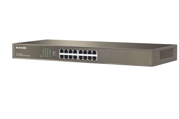 Tenda TEG1016G - Switch - 16 x 10/100/1000 - rackmonterbar
