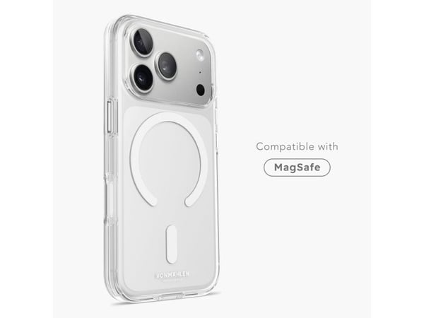 Vonmählen 2 - Baksidedeksel for mobiltelefon - MagSafe-samsvar - polykarbonat (PC), termoplast-polyuretan (TPU), aluminium, magnet - gjennomsiktig ...