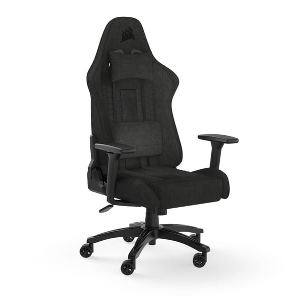Corsair | TC100 Relaxed (Fabric) - Gamingstol - Stof - Op til 120 kg | Sortere Corsair | TC100 Relaxed (Fabric) - Gamingstol - Stof - Op til 120 kg | Sortere