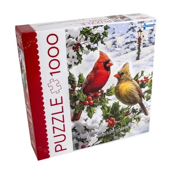 Tactic Puzzle Lovers Birds on Branch 1000 pcs puzzle