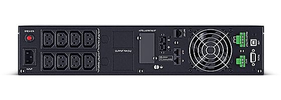 CyberPower OLS1000ERT2UA-B UPS 1000 VA/900 W, online-tyyppinen kaksoismuunnos, 2U