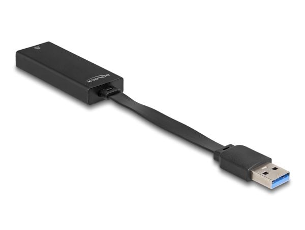 Delock - Nettverksadapter - USB 3.0 - Gigabit Ethernet x 1 - svart