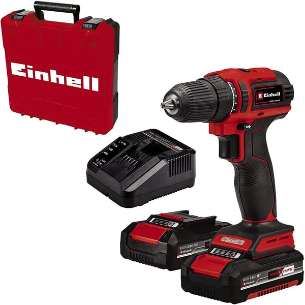 Einhell TE-CD 18/40 Li BL akkuporakone 18 V, 40 Nm, 2x2,0 Ah