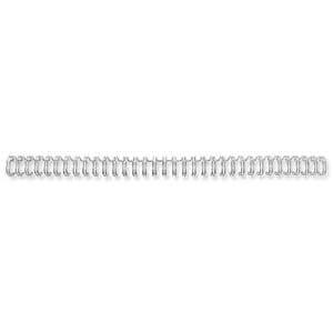 Fellowes - 6 mm - 34 ringer - A4 (210 x 297 mm) - 35 ark - sølv - 100 stk bindestreng - for Fellowes Galaxy 500, Galaxy E, Galaxy Wire, Pulsar 300,...