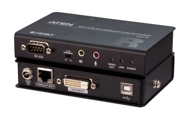 ATEN CE611, Lähetin & vastaanotin, Langallinen, 100 m, Cat6, Cat6a, 1920 x 1200 pikseliä, 1920x1200 1920x1080 1600x1200