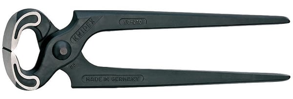 Knipex 50 00 210, Pihdit, Terästä, Terästä, Musta, 210 mm, 398 g