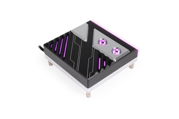 Alphacool 13851, Kaldplate, Akryl, Gjennomsiktig, LGA 1700, LGA 1851, 1/4", 60 °C