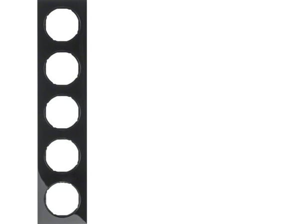 Berker 10152245, Svart, Termoplast, Skruvlös, Berker, Glansigt, R.3