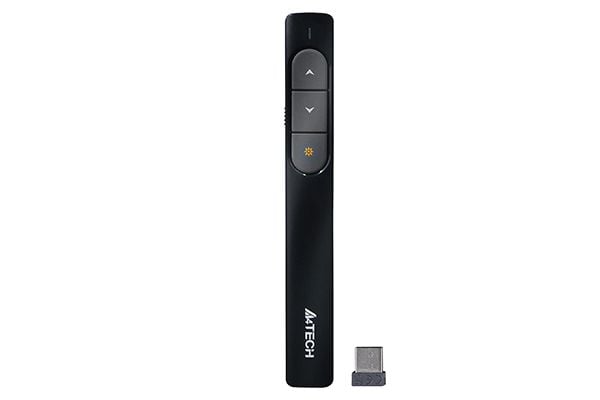 A4Tech LP15, 32 g, AA, svart