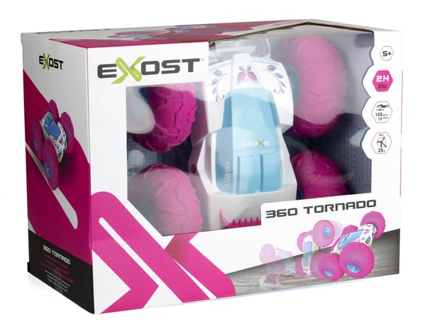 Silverlit Exost 360 Tornado radio-ohjattava auto, 5-vuotiaille, Amazone 20267