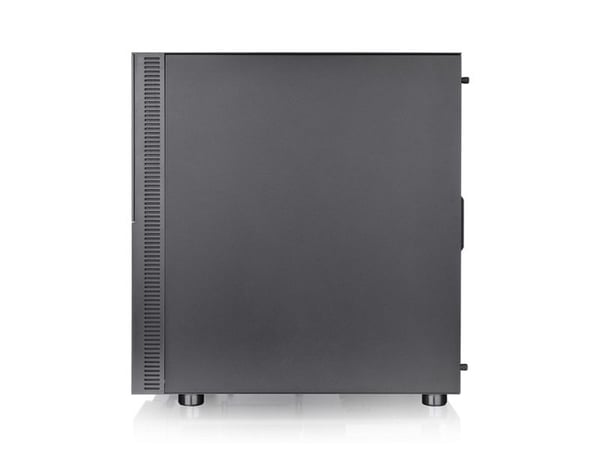 Thermaltake Versa T26 TG ARGB - Mid tower - utökad ATX - genomskinlig sidopanel (härdat glas) - ingen strömförsörjning (PS/2) - svart - USB/ljud