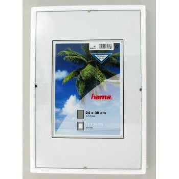 Hama Frameless Picture Holder Clip-Fix - Fotohållare - Designat för: 6x8 tum (15x20 cm) - glas - rektangulär