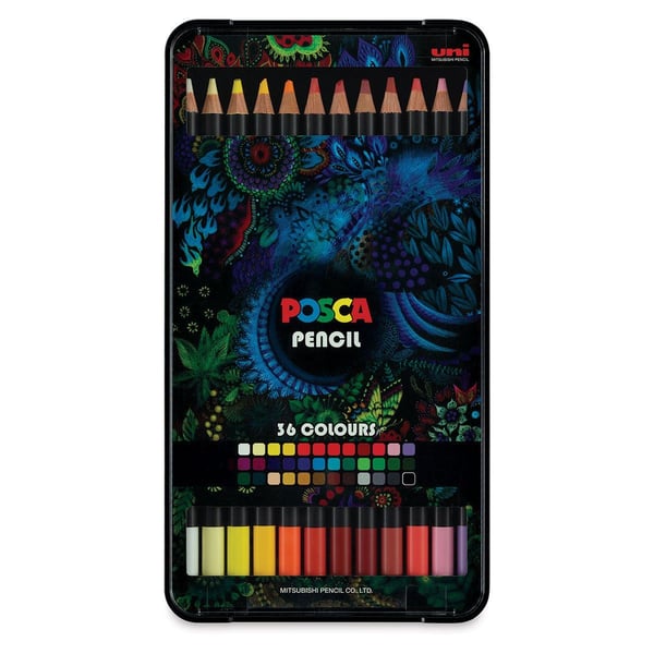 POSCA färgpennor, 36 st. färger