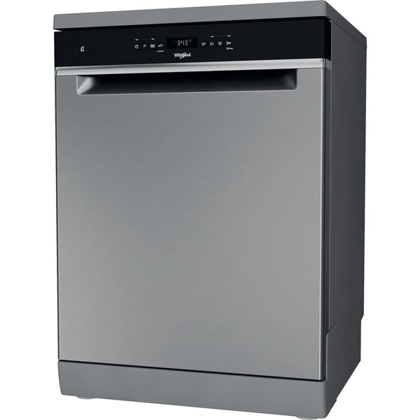 Whirlpool WFO 3T141 X, Frittstående, Full størrelse (60 cm), Rustfritt stål, Sort, Berøringskontroll, 1,3 m