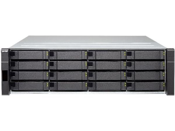 QNAP TS-H2490FU - NAS-palvelin - 24 lokeroa - rackversio - PCI Express 3.0 x4 (NVMe) - RAID 0, 1, 5, 6, 10, 50, JBOD, 60 - RAM 128 GB - 25 Gigabit ...